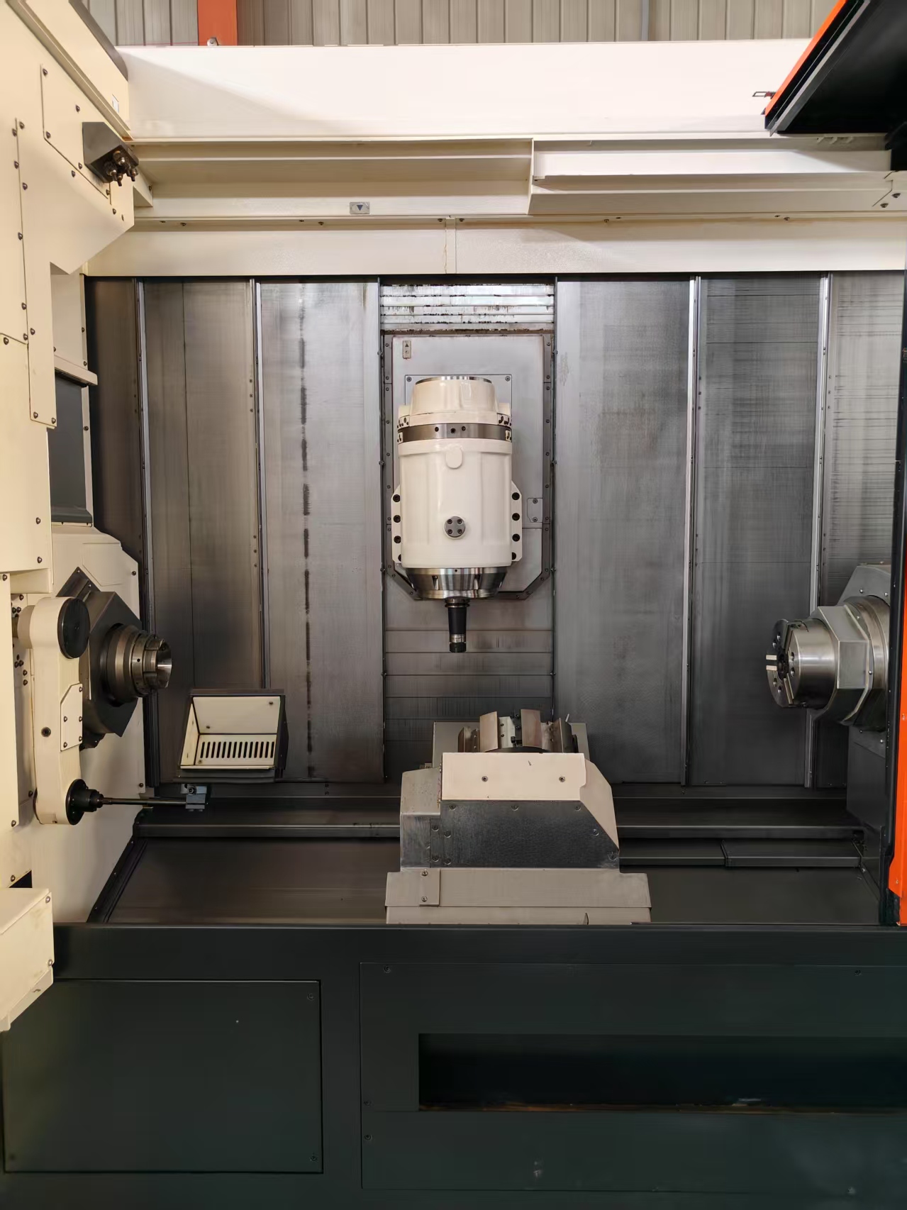 日本马扎克i200st，双主轴车铣复合中心