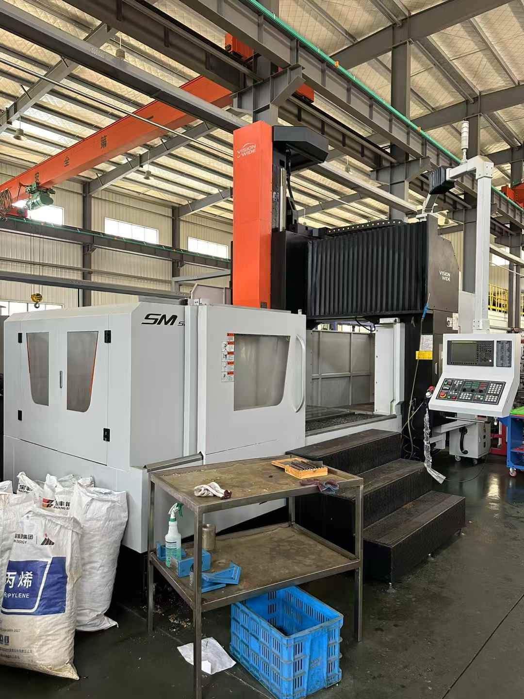 乔威进SM-2113龙门加工中心